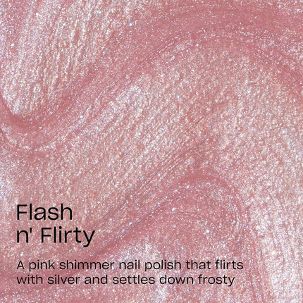 RapiDry Flash n' Flirty Opaque Soft Pink Pearl Quick Dry Nail Polish