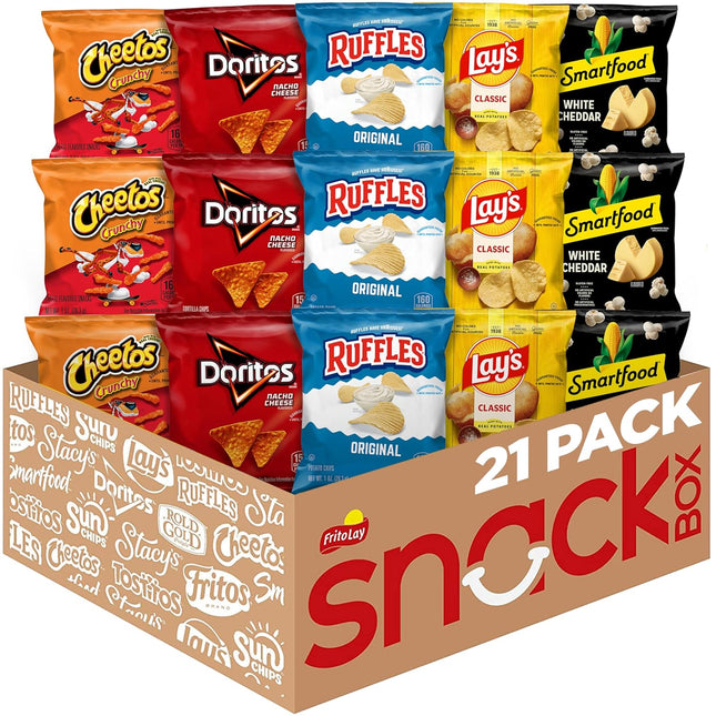 Classic Mix Variety Pack, Single Serve Snack Bags (Pack of 21)