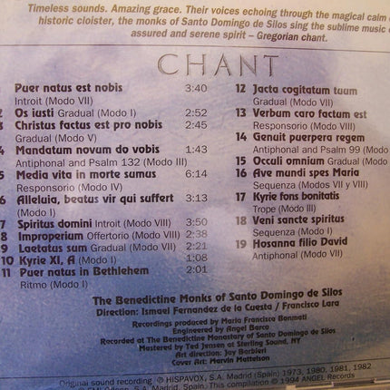 Chant - Medieval Classical CD Compilation