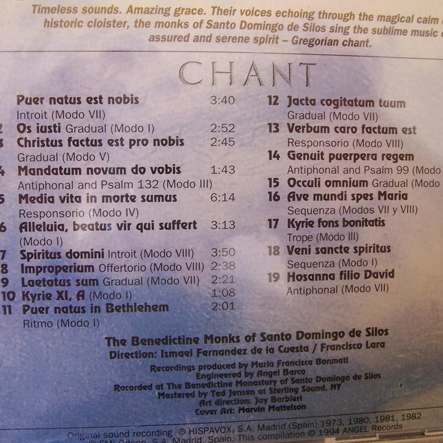 Chant - Medieval Classical CD Compilation