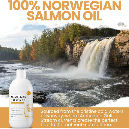 PawHaven RefugioPata Salmon Oil for Dogs - Premium Fish Oil for Skin and Coat Health — Pet Supplies