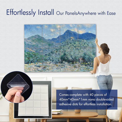 Masterpiece Acoustic Art Panels, 8-Pack 12" x 16" Sound Absorbing Wall Art