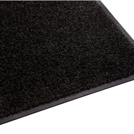 Platinum Series Indoor Wiper Floor Mat, Rubber with Nylon Carpet, 6'x7', Green