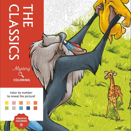 Mystery Coloring: The Classics Color by Number Book