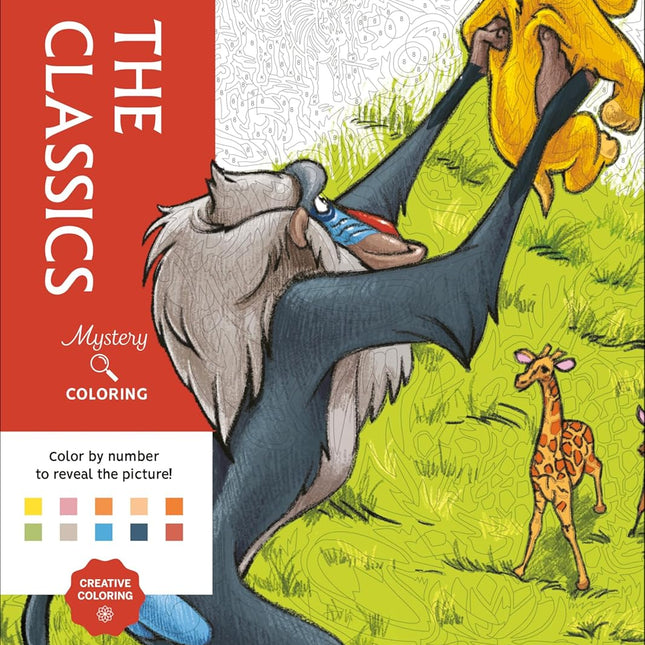 Mystery Coloring: The Classics Color by Number Book