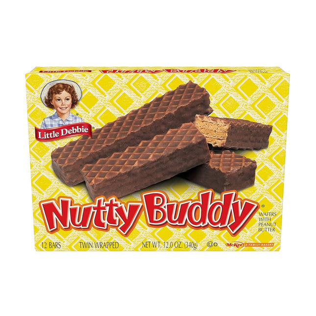 Peanut Butter Creme Fudge Wafer Bars, 12 Count