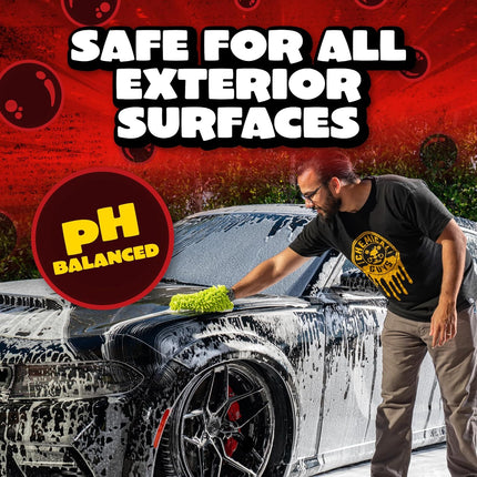 High-Foam Car Wash Soap for Auto & Moto