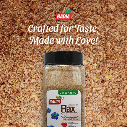 Organic Ground Flax Seed for Kitchen & Pantry