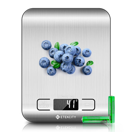 Etekcity Kitchen Scale - Stainless Steel Front View
