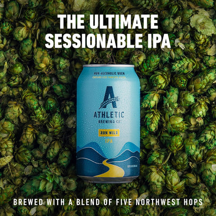 Craft Non-Alcoholic IPA - 12 Pack of 12 fl oz Cans
