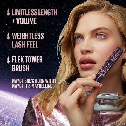 Sky High Washable Mascara, Blackest Black, 1 Count