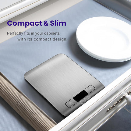Etekcity Digital Food Kitchen Scale – Grams & Ounces, Stainl