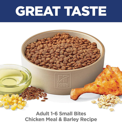 Science Diet Adult 1-6 Small Bites Dry Dog Food, Chicken & Barley — Pet Supplies