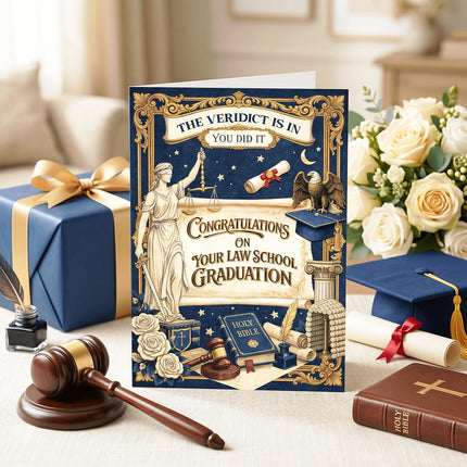 2026 Law School Graduation Card