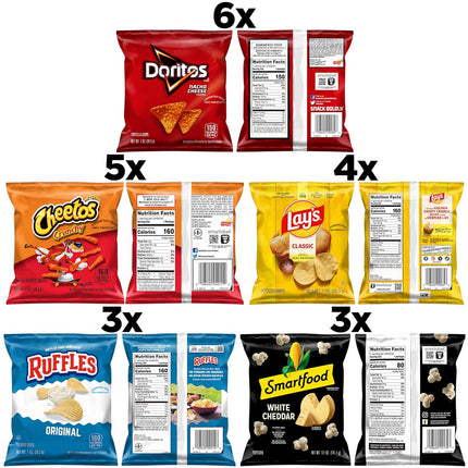 Classic Mix Variety Pack, Single Serve Snack Bags (Pack of 21)