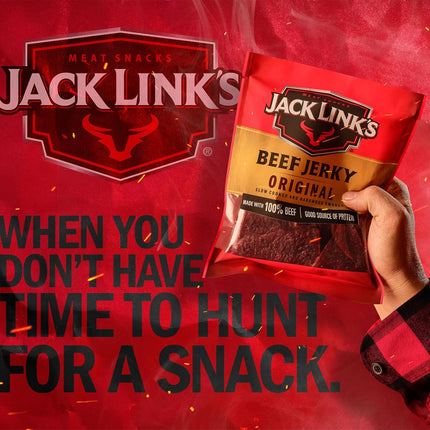SourceToHome FuenteACasa Jack Link's Beef Jerky Half Pounder - Original - Made with 100% Real Beef — Home & Lifestyle