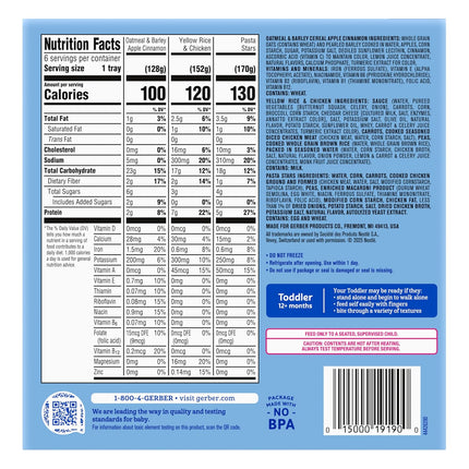 Toddler Food Variety 6 Pack, All Day Favorites