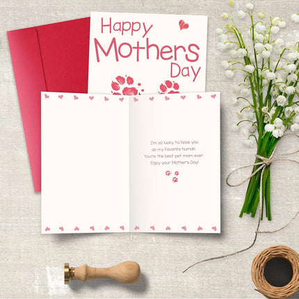 Funny Mother's Day Card for Dog Mom