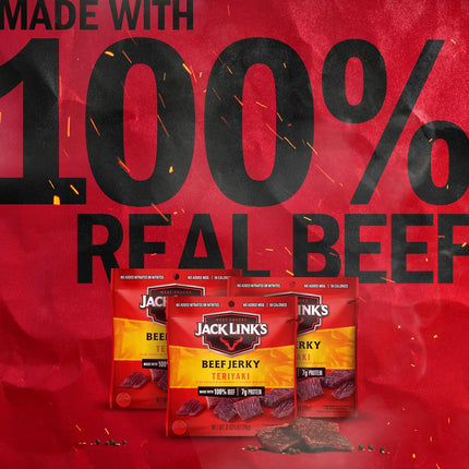Teriyaki Beef Jerky Multipack - 5 Count, 0.625 oz Bags