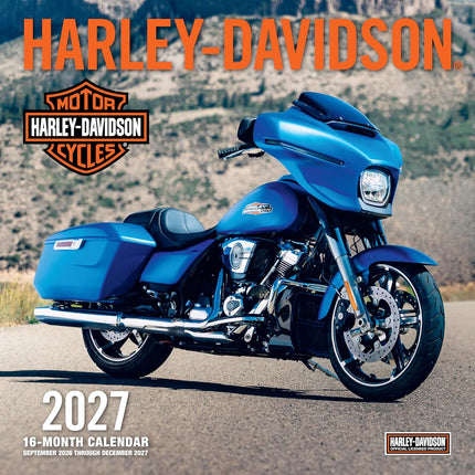SourceToHome FuenteACasa Harley-Davidson 2027 12x12: 16-Month Calendar--September 2026 through — Home & Lifestyle
