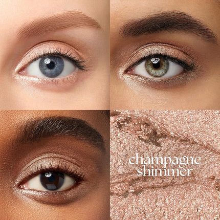 Eyeshadow 101 Cream-to-Powder Waterproof Eyeshadow Stick - Champagne Shimmer