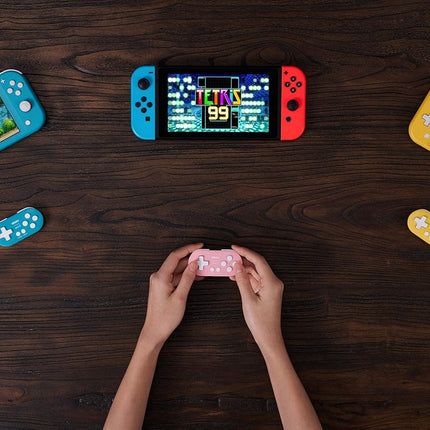Turquoise Keychain-Sized Bluetooth Mini Controller