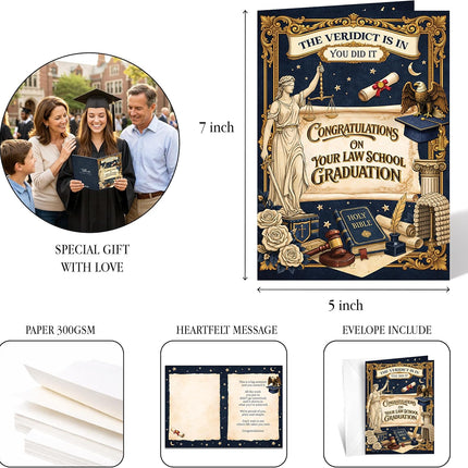 2026 Law School Graduation Card