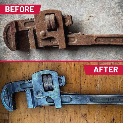 Heavy Duty Rust Remover – 128 oz. for Metal Parts, Tools, Cookware & Antiques