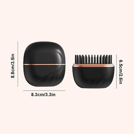 Portable hair straightener USB charging cable and accessories included