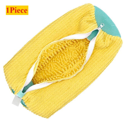 Shoe washing bag material closeup breathable mesh design for airflow