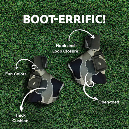 Protective Duck Shoes for Injured Feet - Medium Gray Camouflage