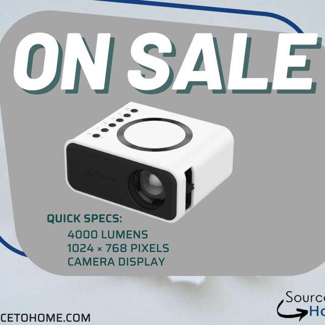 USA-CALI Smart Mini Wireless Projector