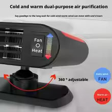 USA-CALI Instant Car Defroster Heater package contents and product details