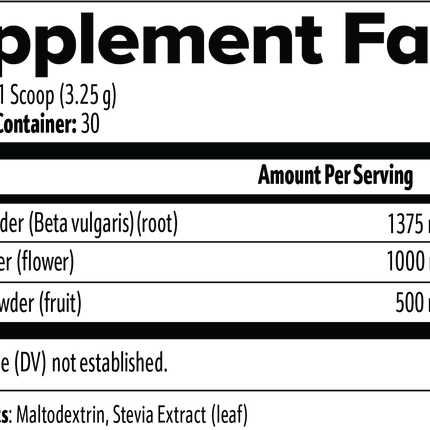 USA CALI Beetroot Powder for Circulation & Endurance