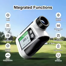 USA-CALI Golf Distance Rangefinder compact design with easy grip ergonomic body