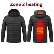 USA-CALI Premium Heated Jacket – Adjustable Warmth