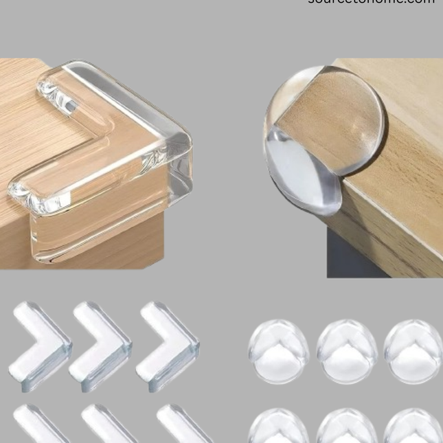 USA-CALI SoftGuard Table Corner Edge Protectors
